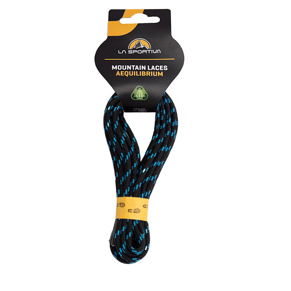 LS Laces, Aequilibrium 160cm, Black/Malibu Blue