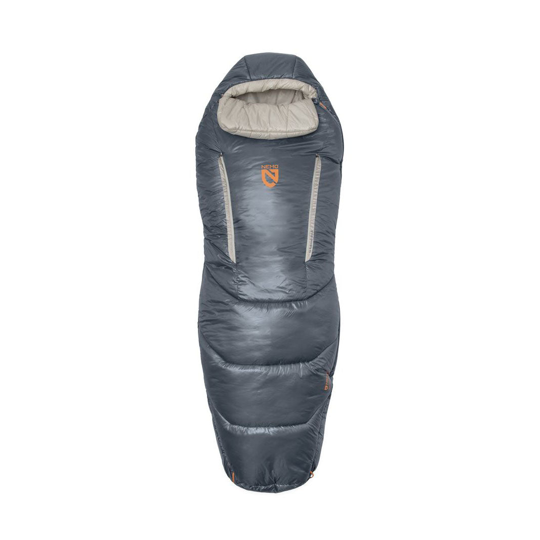 Nemo Sleeping Bag - Forte S26 Mens 20R (S), Fortress/Pelican