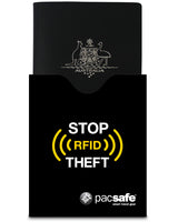 Pacsafe RFIDsleeve 25 card (10 x 2pk), black