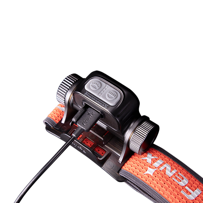 Fenix - Headlamp HM65R-T V2 Black with E04R