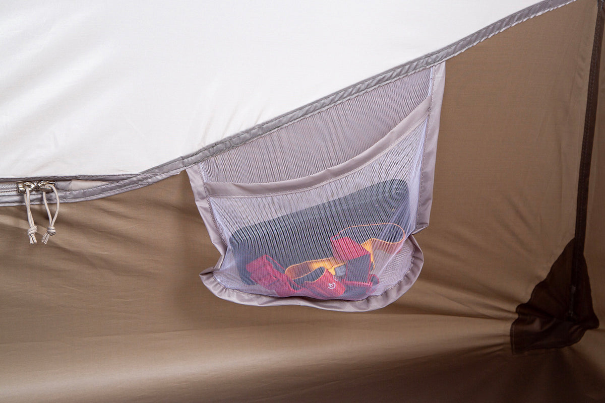 Nemo Tent -  Aurora 3P (Fog/Smokey Olive) & footprint