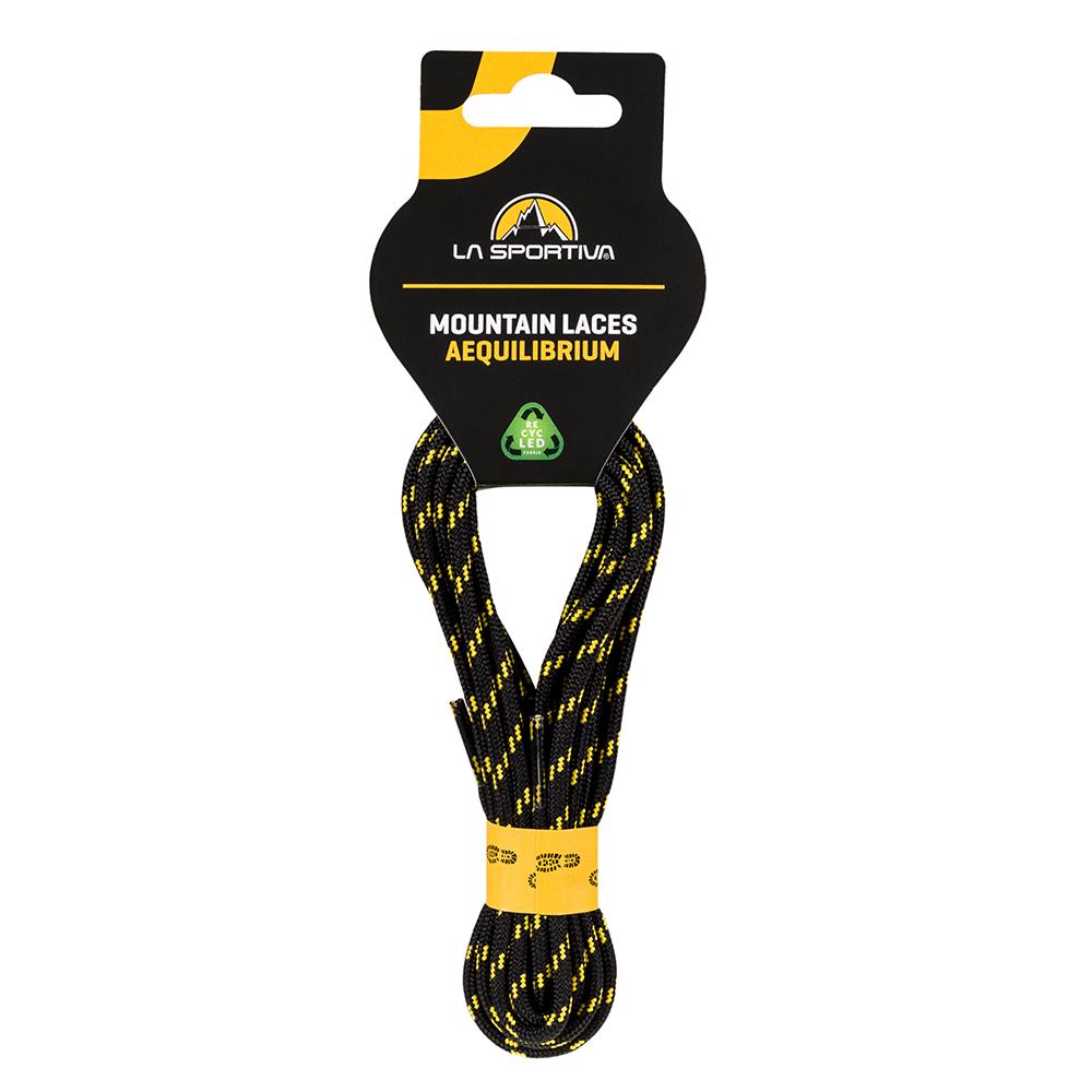 LS Laces, Aequilibrium 180cm, Black/Yellow