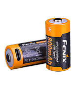Fenix - Battery 16340 Rechargeable ARB-L16-800UP