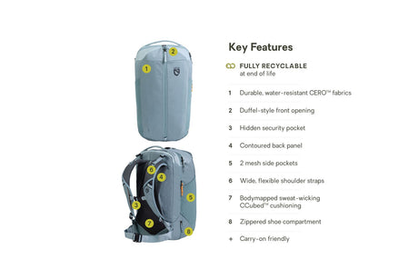 Nemo Backpack - Vantage Overnight 40L (S)
