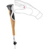 Leki Cross Trail FX Superlite, white-envy-black