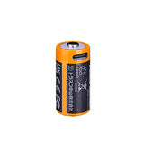 Fenix - Battery 16340 Rechargeable ARB-L16-800UP
