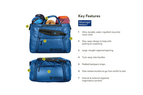 Nemo Bag - Double Haul Convert Duffel 70L (S)