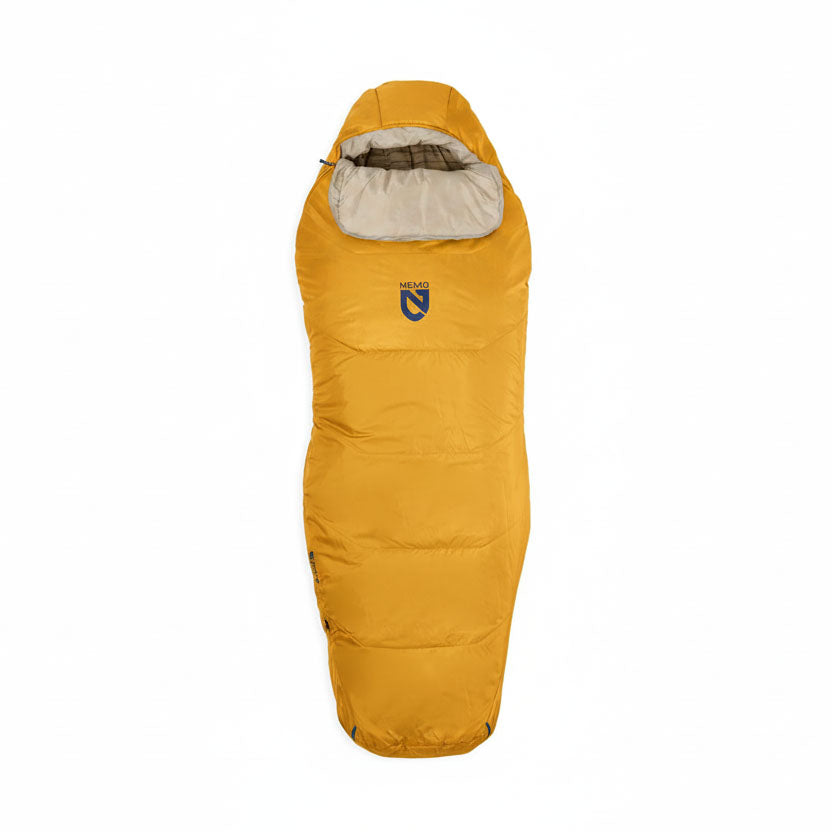 Nemo Sleeping Bag - Tempo S26 35/45R (S), Mango/Pelican