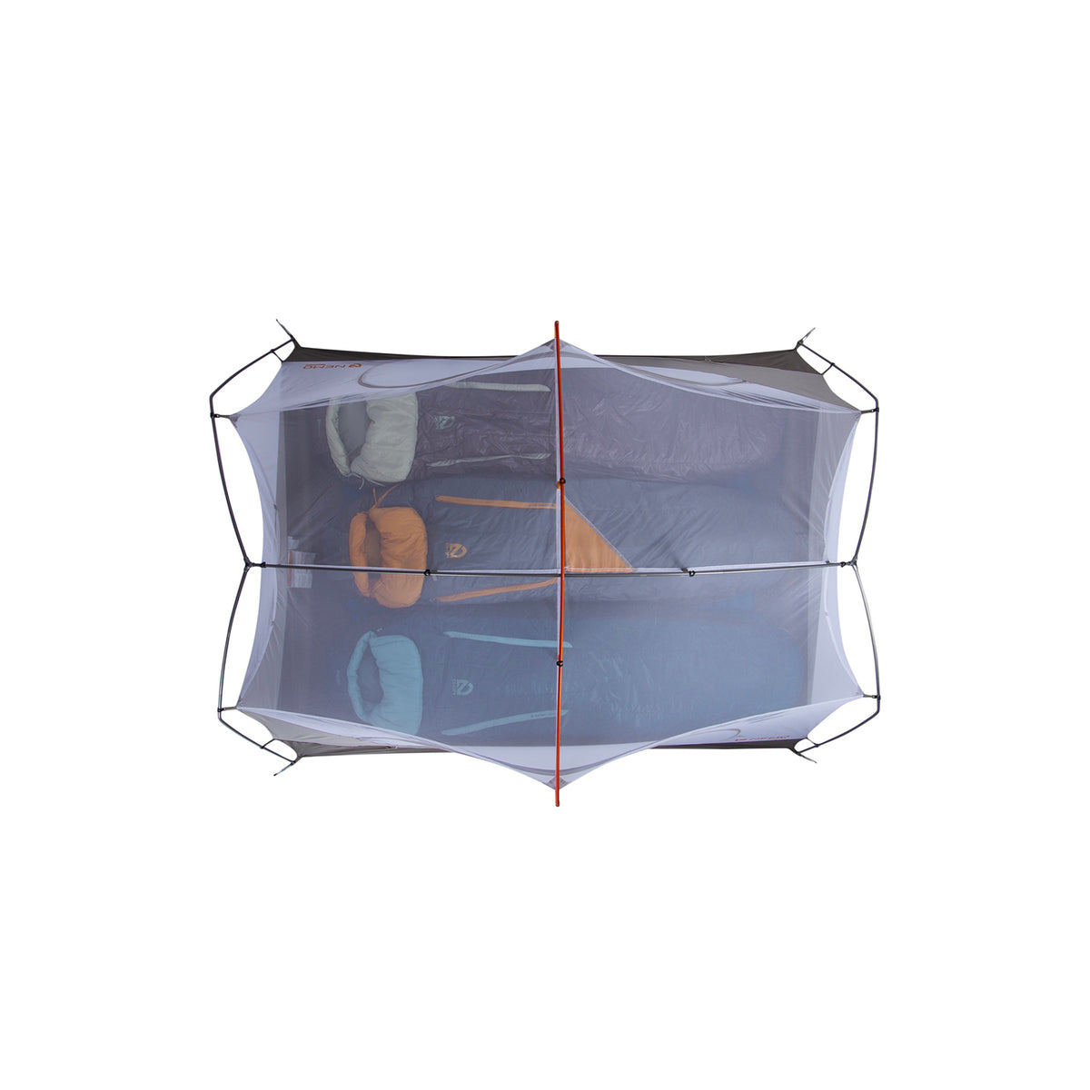 Nemo Tent -  Aurora 3P (Fog/Smokey Olive) & footprint