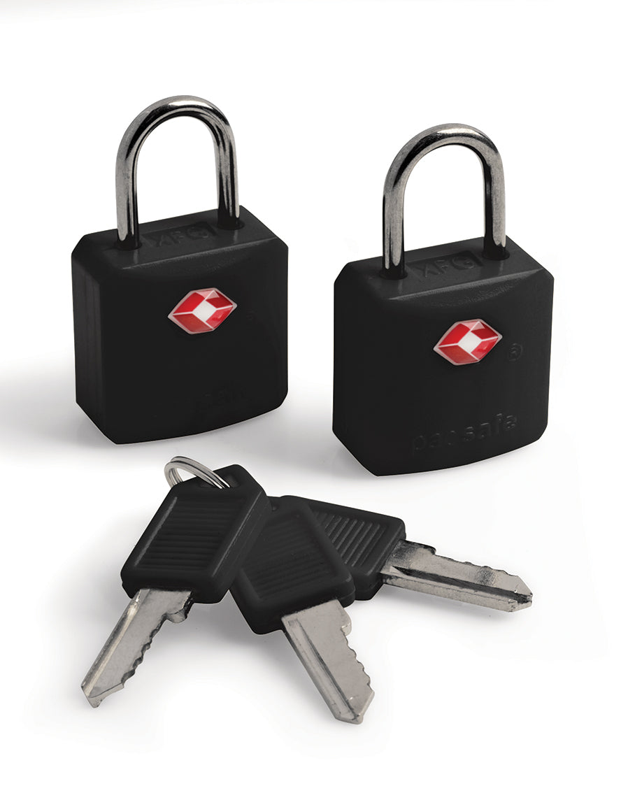 Pacsafe Prosafe 620 TSA luggage locks, black