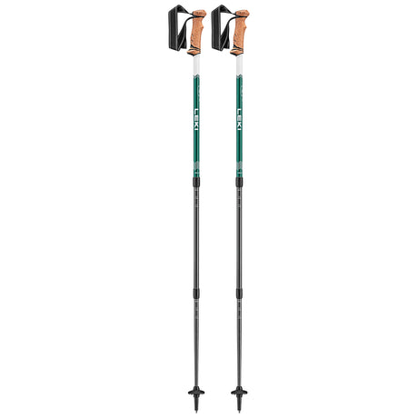 Leki Trail, deep aqua-white
