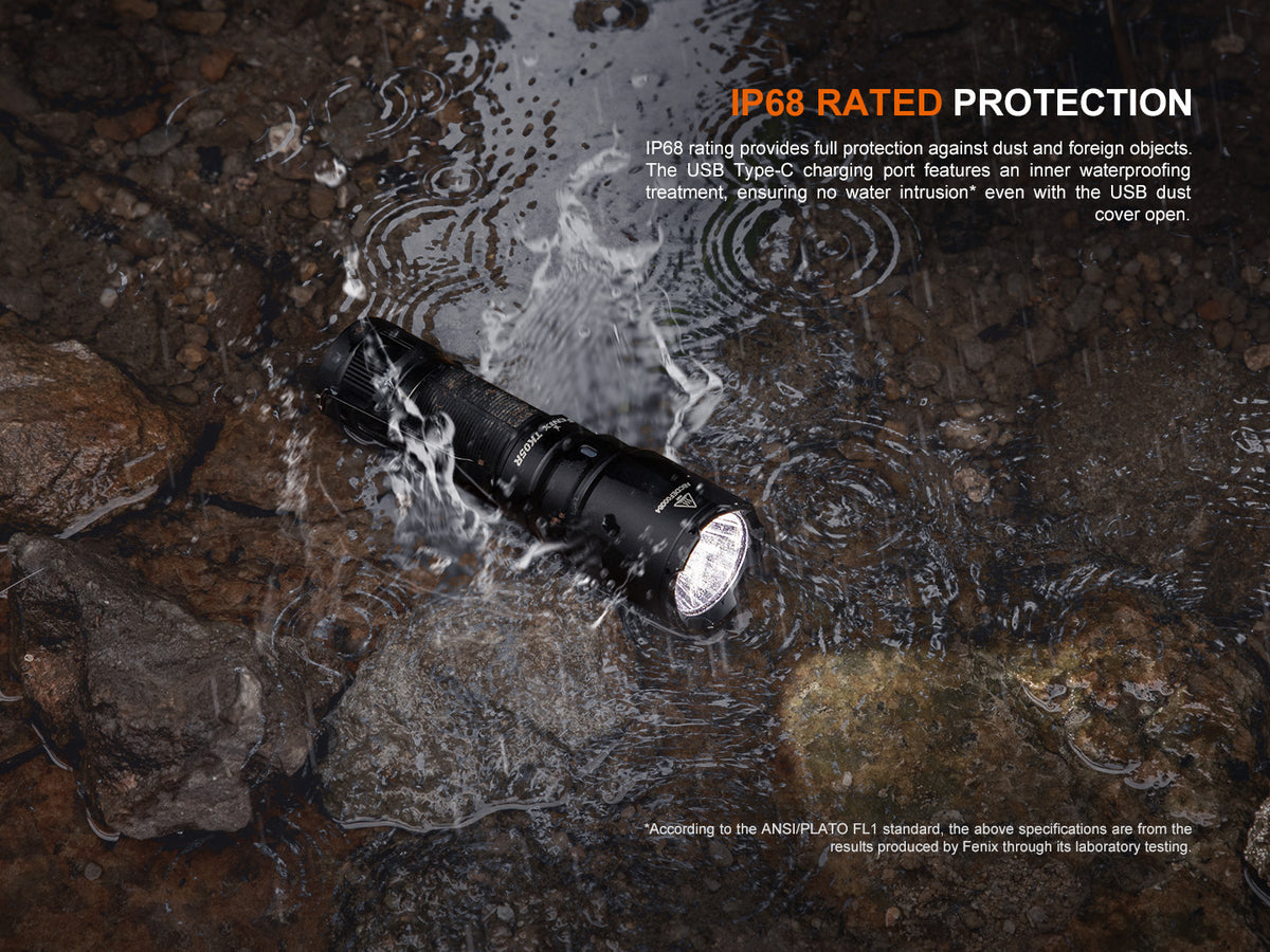Fenix - Flashlight TK05R, Black