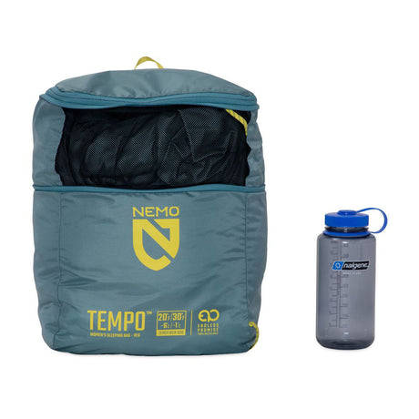 Nemo Sleeping Bag - Tempo S26 20/30R (S), Arctic/Aquifer