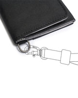 Pacsafe RFIDsafe Trifold Wallet, Jet Black