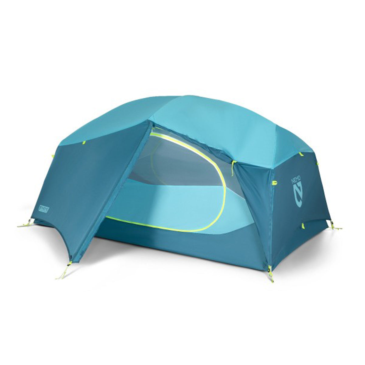 Nemo Tent -  Aurora 2P (blue) & footprint