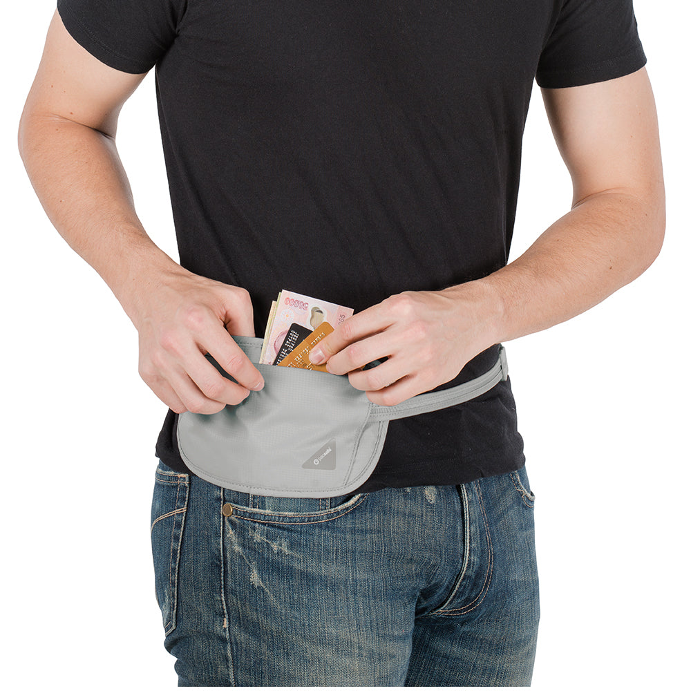 Pacsafe Coversafe X100 RFID Waist Wallet, Black