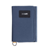 Pacsafe RFIDsafe Trifold Wallet, Coastal Blue