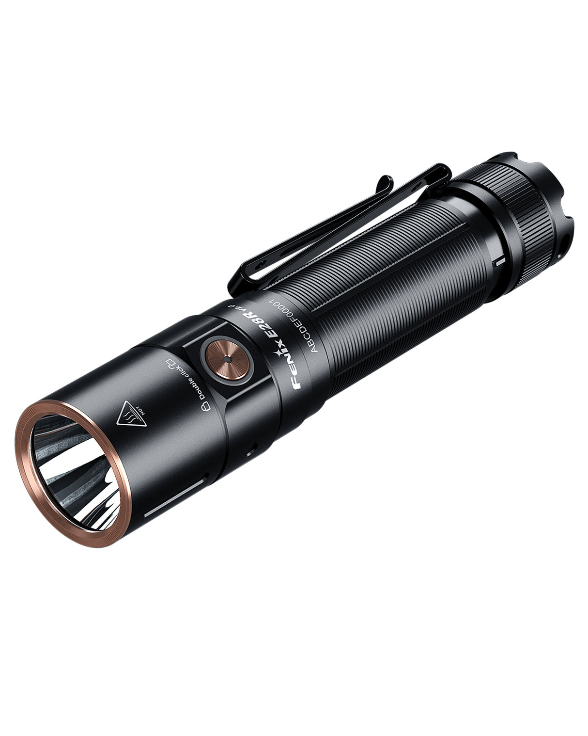 Flashlight E28R V2.0(1,700 lumens), black