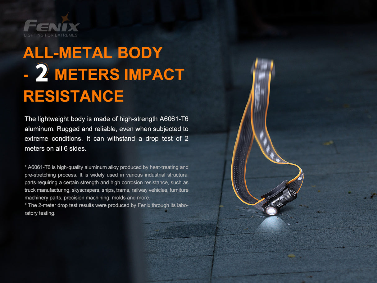 Fenix - Headlamp HM50R V2.0 (700 lumens), black