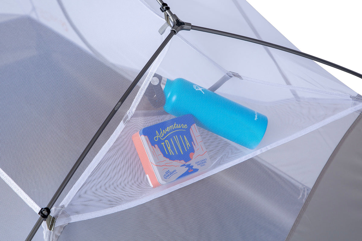Nemo Tent -  Aurora 3P (Fog/Smokey Olive) & footprint