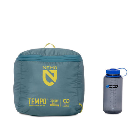 Nemo Sleeping Bag - Tempo S26 20/30R (S), Arctic/Aquifer