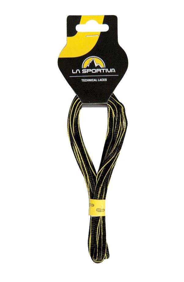 LS Laces, Running 132cm, Black/Yellow