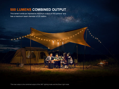 Fenix - Lantern CL22R (500 lumens) Wild Green