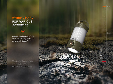 Fenix - Lantern CL26 Pro (650 lumens), olive