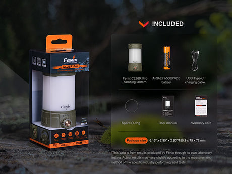Fenix - Lantern CL26 Pro (650 lumens), olive