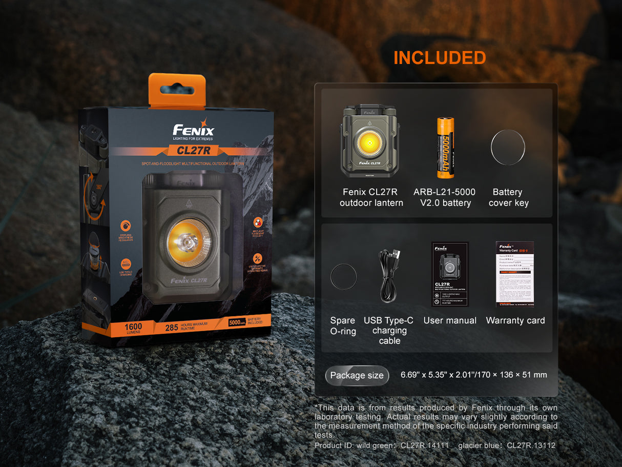 Fenix - Lantern CL27R Wild Green