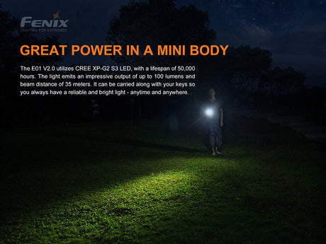 Fenix Flashlight E01 V2.0