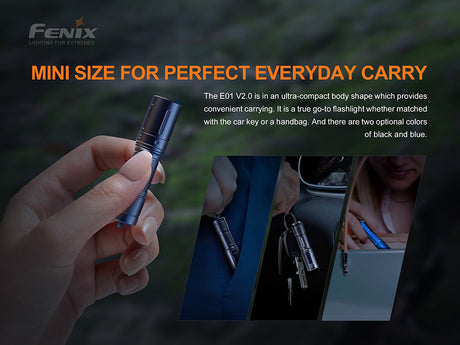 Fenix Flashlight E01 V2.0