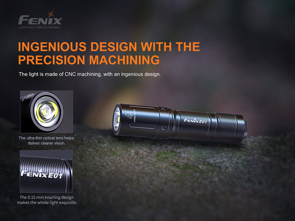 Fenix - Flashlight E01 V2.0 (100 lumens)