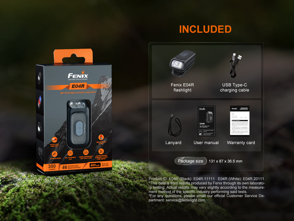 Fenix Flashlight E04R