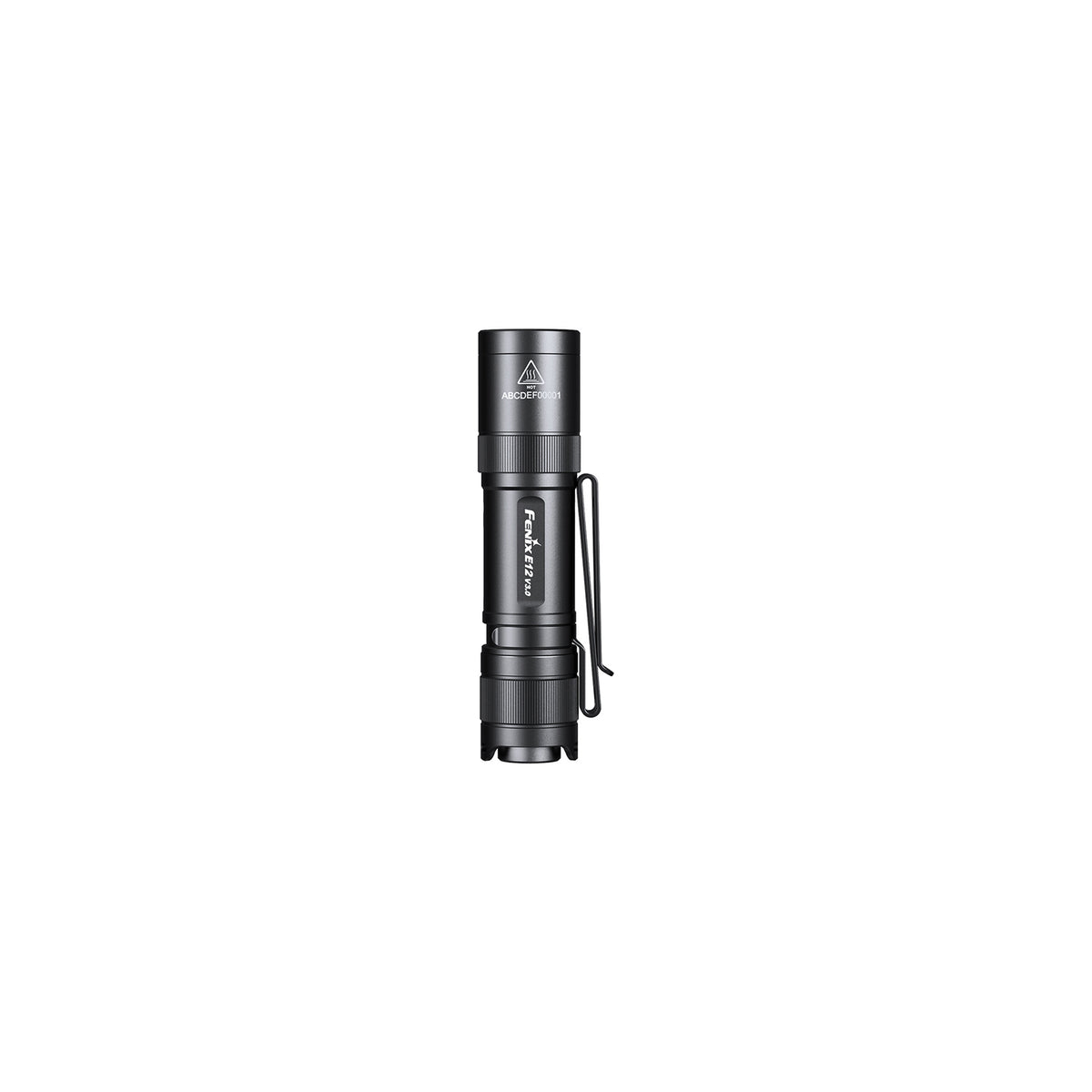 Fenix - Flashlight E12 V3.0, Black