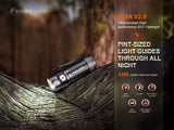 Fenix - Flashlight E18R V2.0, Black