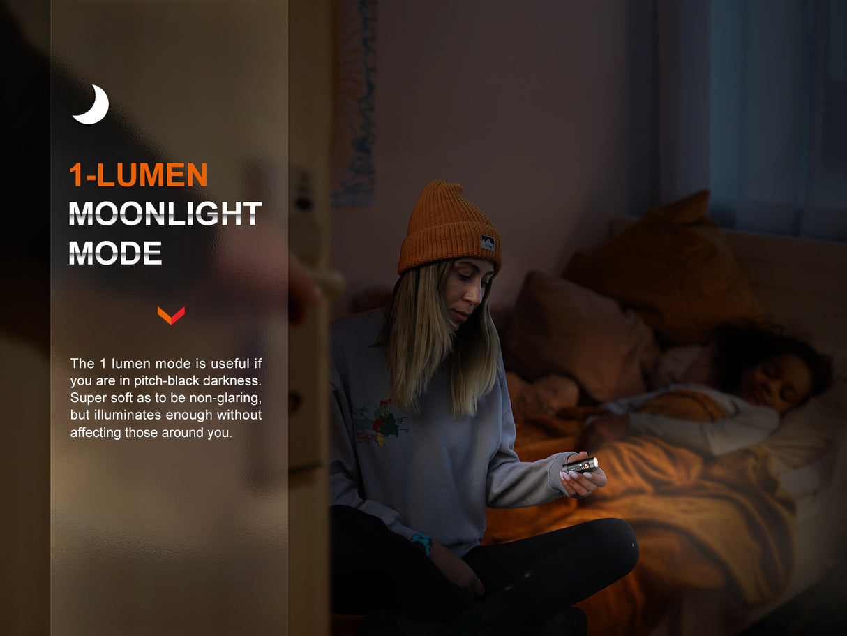 Fenix - Flashlight E18R V2.0, Black