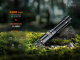 Fenix - Flashlight E28R V2.0 (1,700 lumens), black
