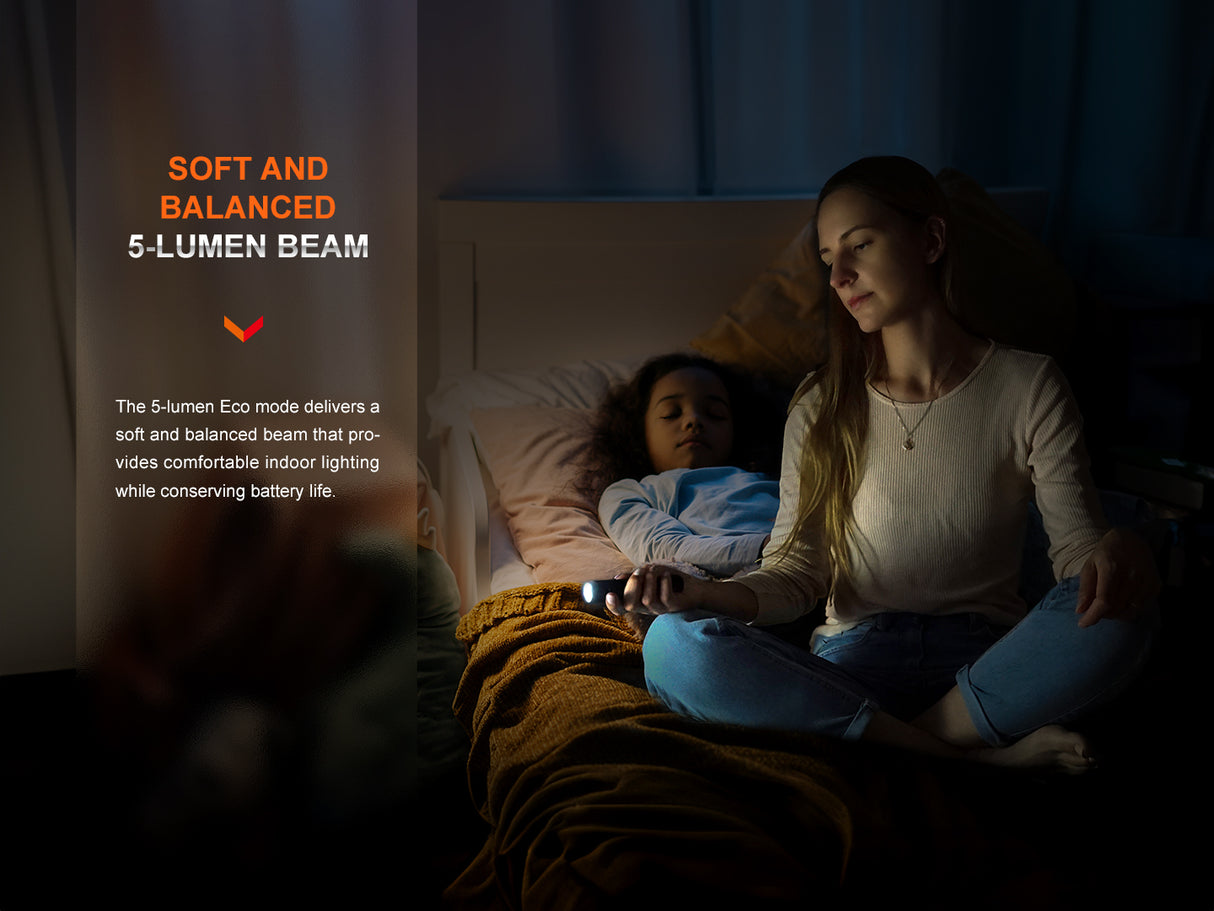 Fenix - Flashlight E28R V2.0 (1,700 lumens), black