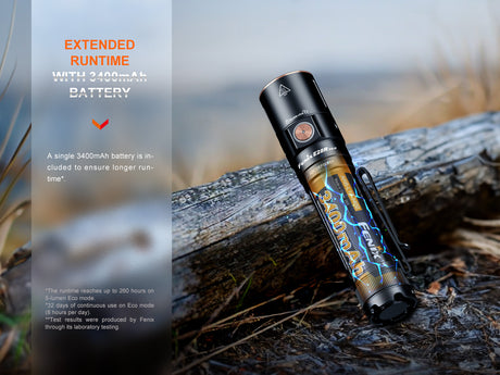 Fenix - Flashlight E28R V2.0 (1,700 lumens), black