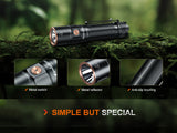 Fenix - Flashlight E28R V2.0 (1,700 lumens), black