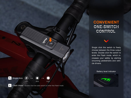 Fenix - Bike Light BC15R, Black