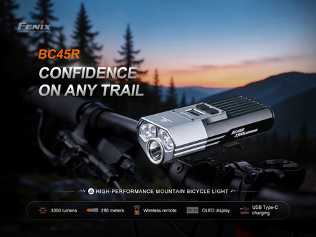 Fenix - Bike Light BC45R, black