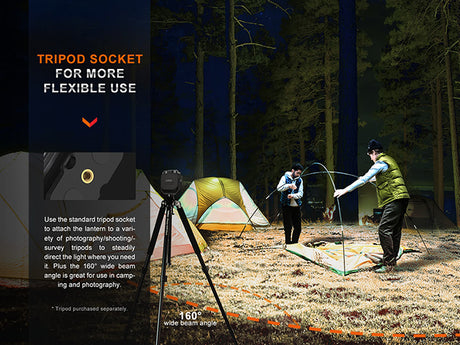 Fenix - Lantern CL28R (2000 lumens), black