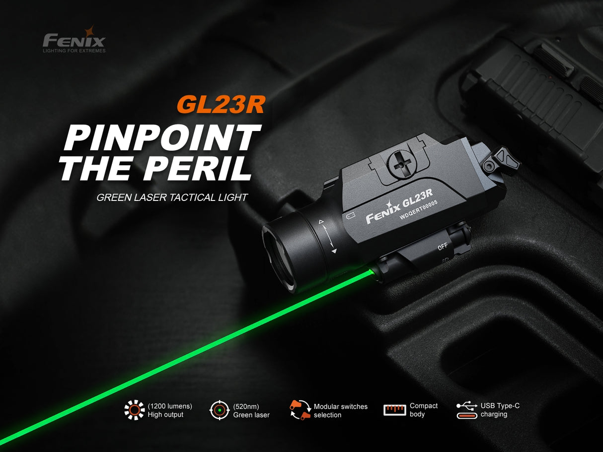 Fenix - Tactical Light GL23R, Black