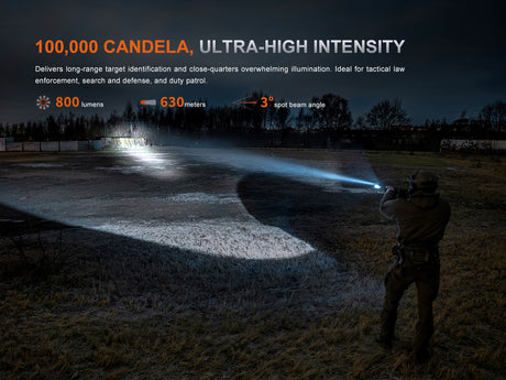 Fenix - Tactical Light GL30R, Black