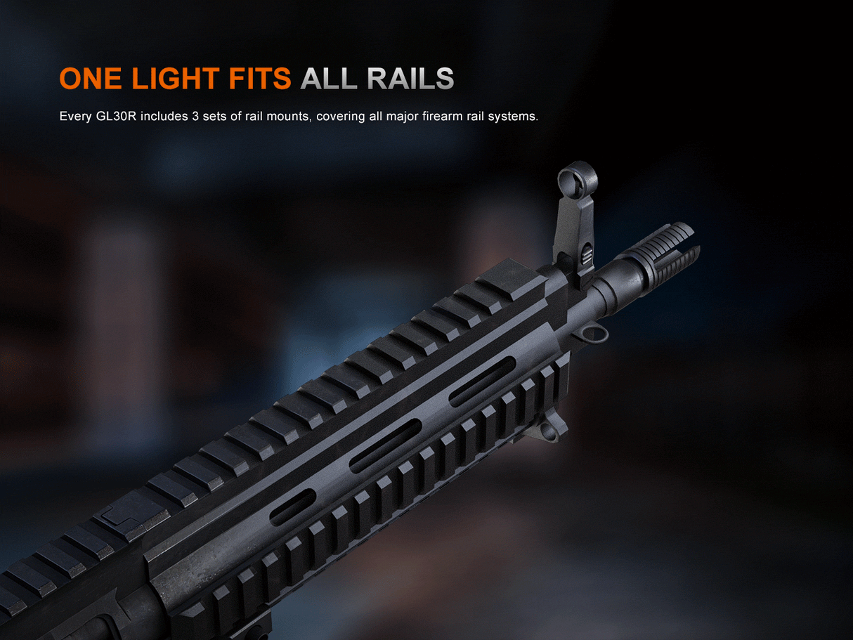 Fenix - Tactical Light GL30R, Black