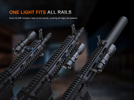 Fenix - Tactical Light GL30R, Black