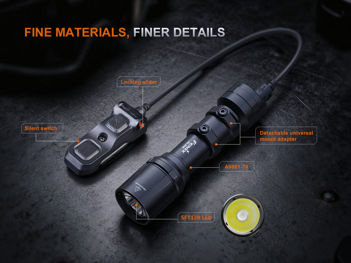 Fenix - Tactical Light GL30R, Black
