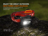 Fenix - Headlamp HL18R-T V2.0 (800 lumens) Black
